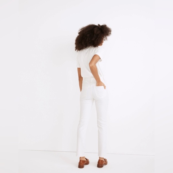 Madewell The Perfect Vintage Jean in Tile White - Picture 2 of 10
